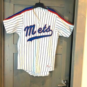 Mets MLB # three jersey vintage Ripon  athletic xl  made in Berlin Wisconsin.